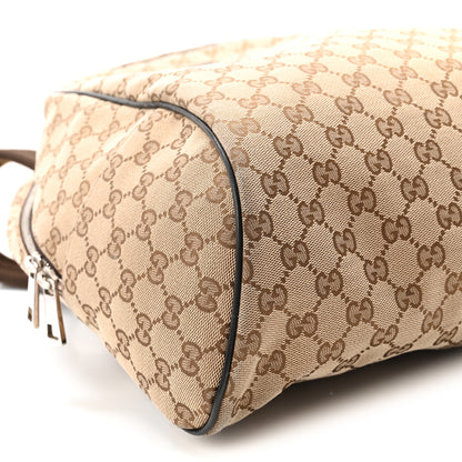 Gucci Monogram Travel Backpack Dark Brown 9 of 11
