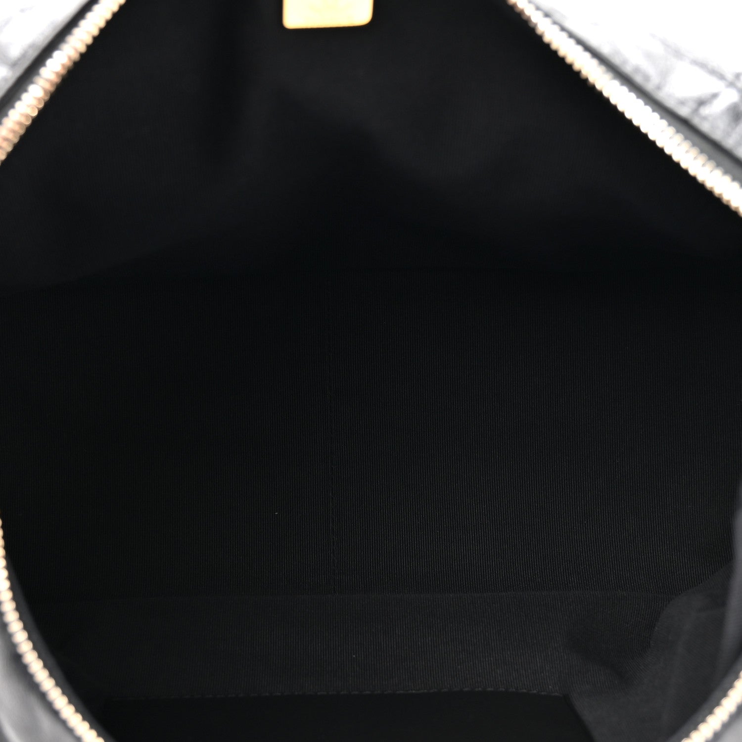 Chanel Shiny Lambskin Quilted Trendy Pockets Hobo Black Black 5 of 10