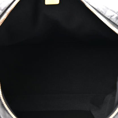 Chanel Shiny Lambskin Quilted Trendy Pockets Hobo Black Black 5 of 10
