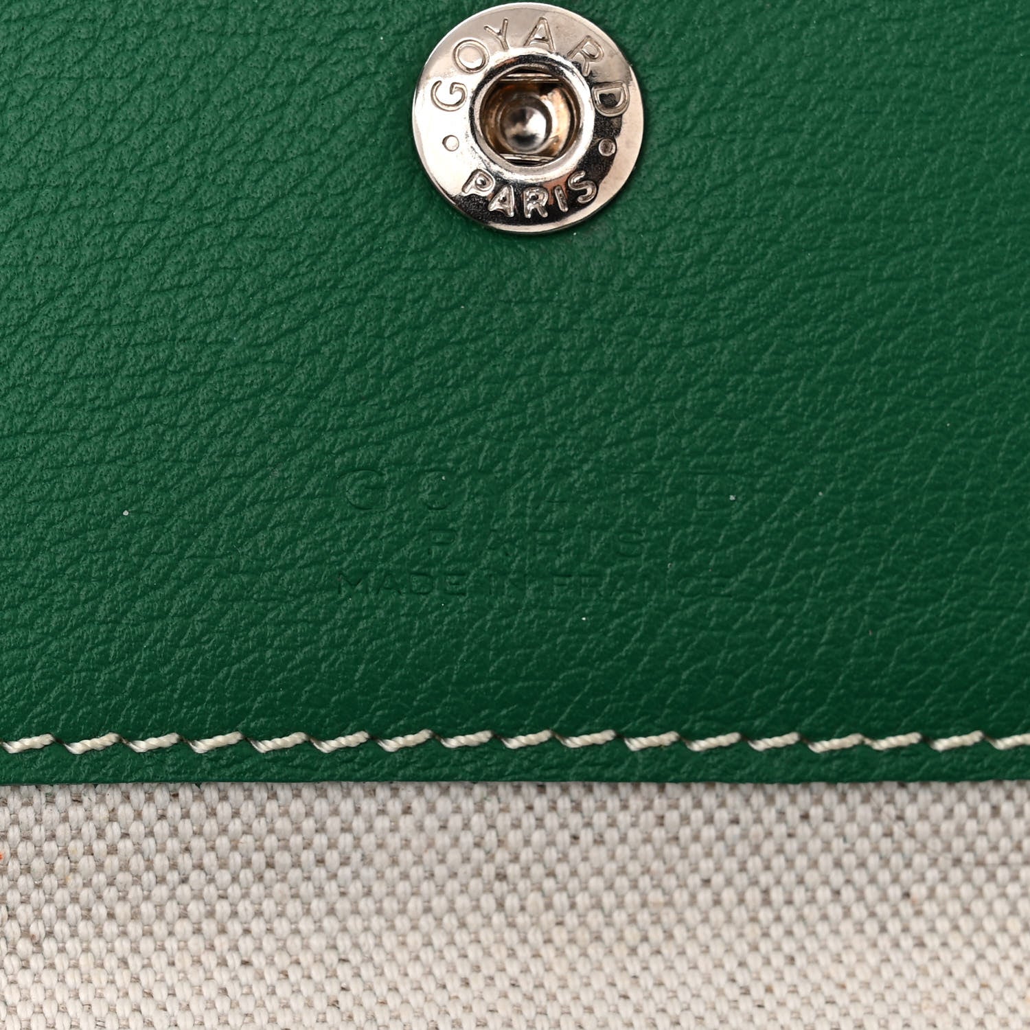 Goyard Goyardine Saint Louis PM Green 7 of 12