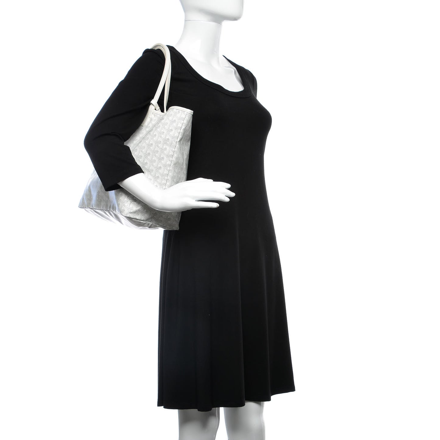 Goyardine Saint Louis PM White