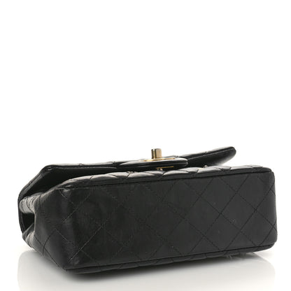 Chanel Lambskin Quilted Studded Mini Rectangular Flap Black 4 of 13