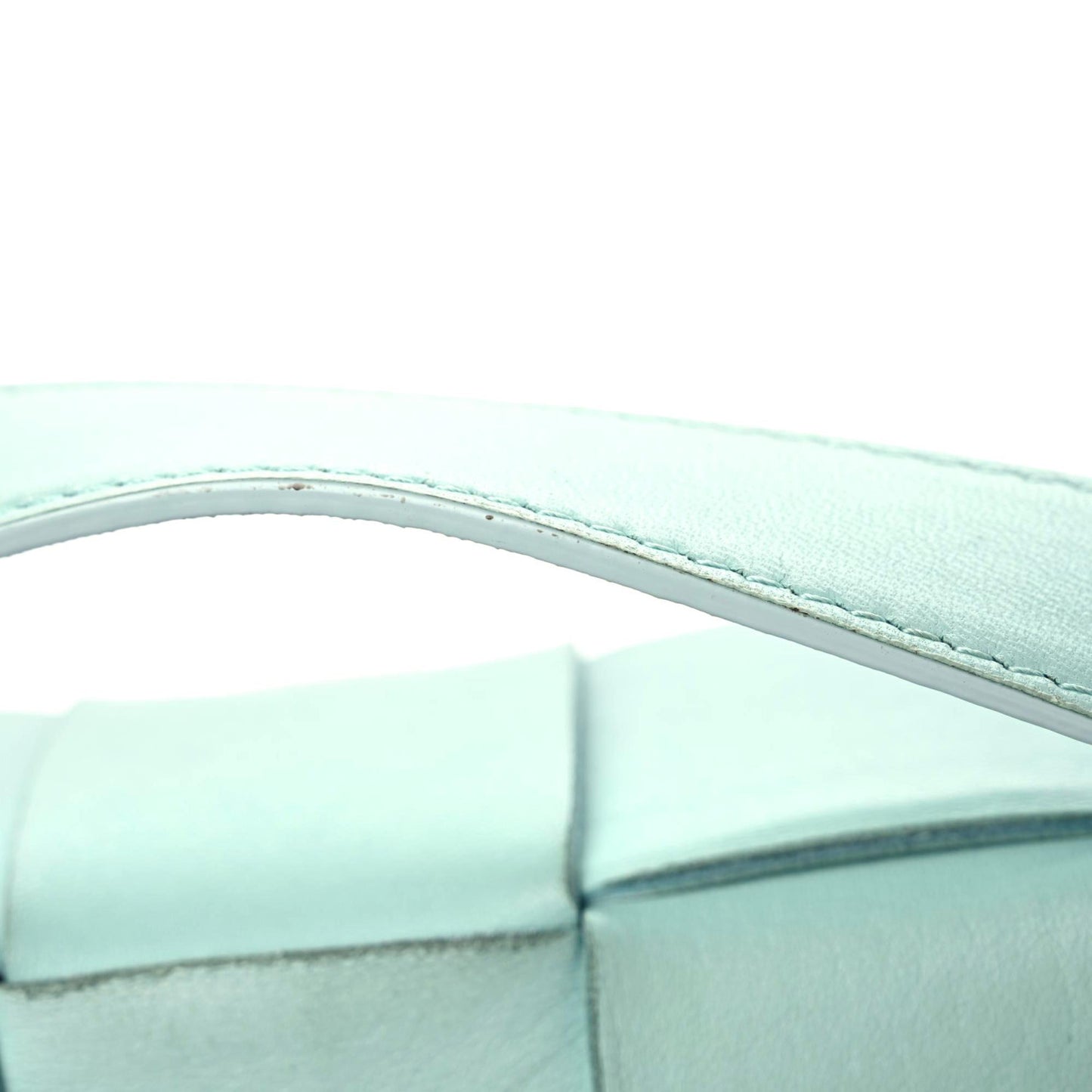 Nappa Maxi Intreccio Cassette Bag Linoleum