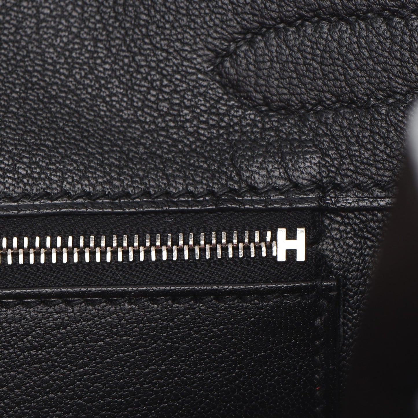 Taurillon Clemence Birkin 30 Black