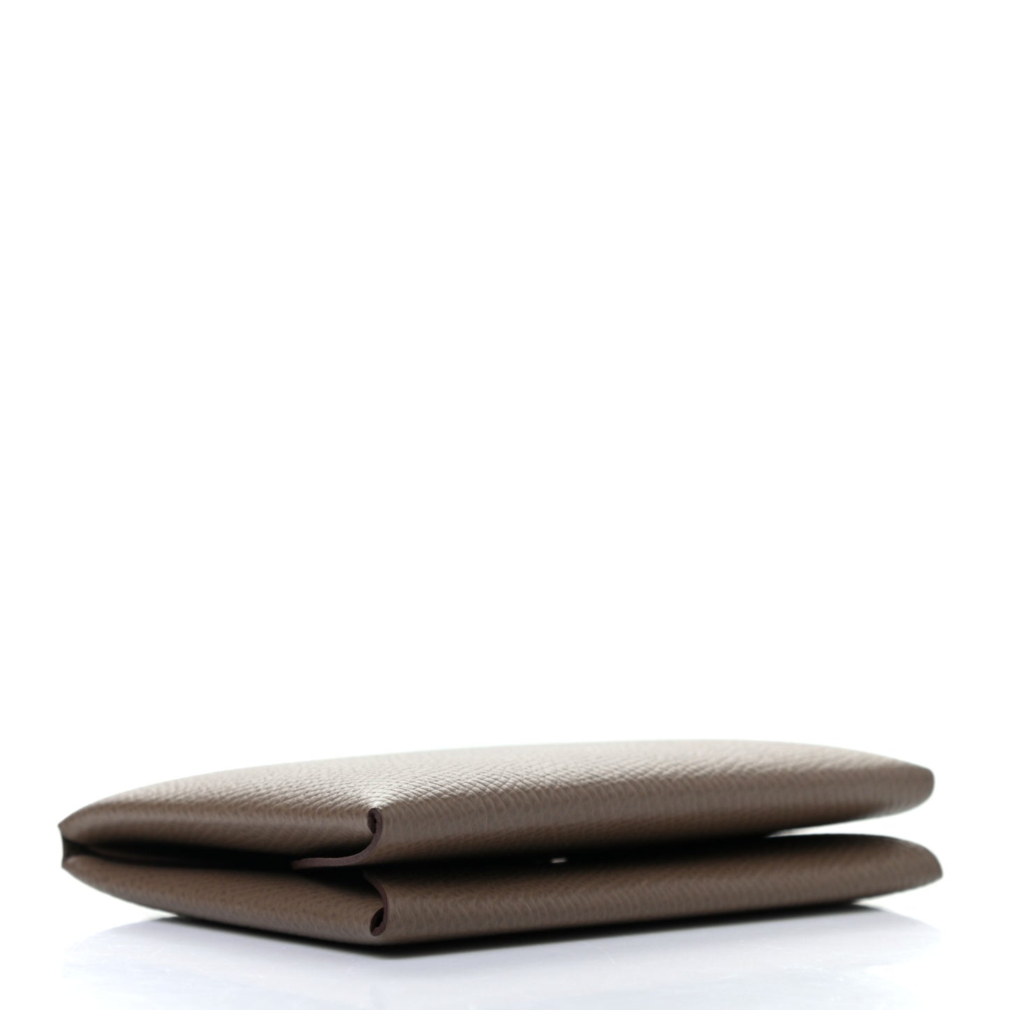 Epsom Calvi Duo Card Case Etoupe