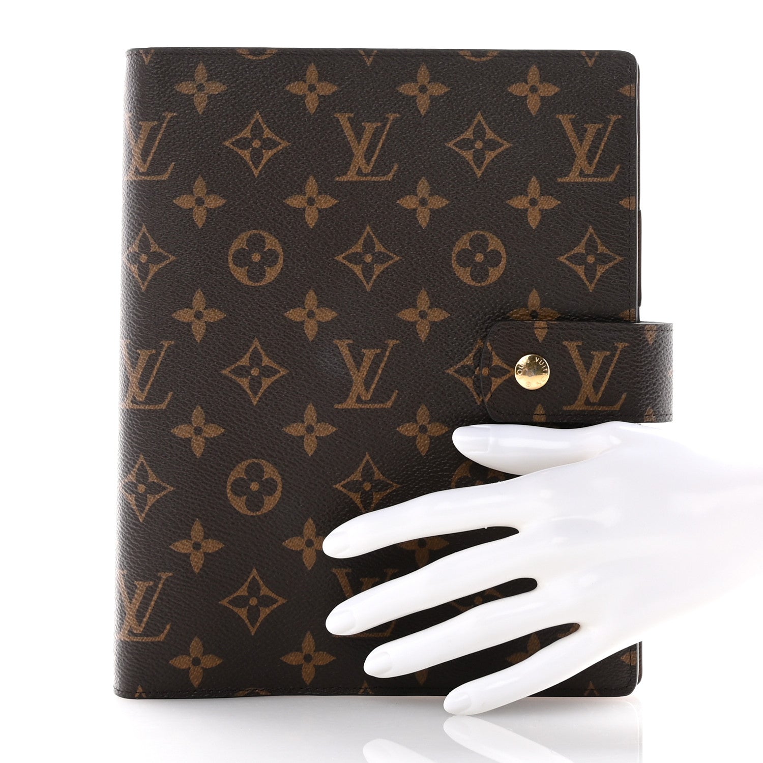 Louis Vuitton Monogram Large Ring Agenda Cover 2 of 10