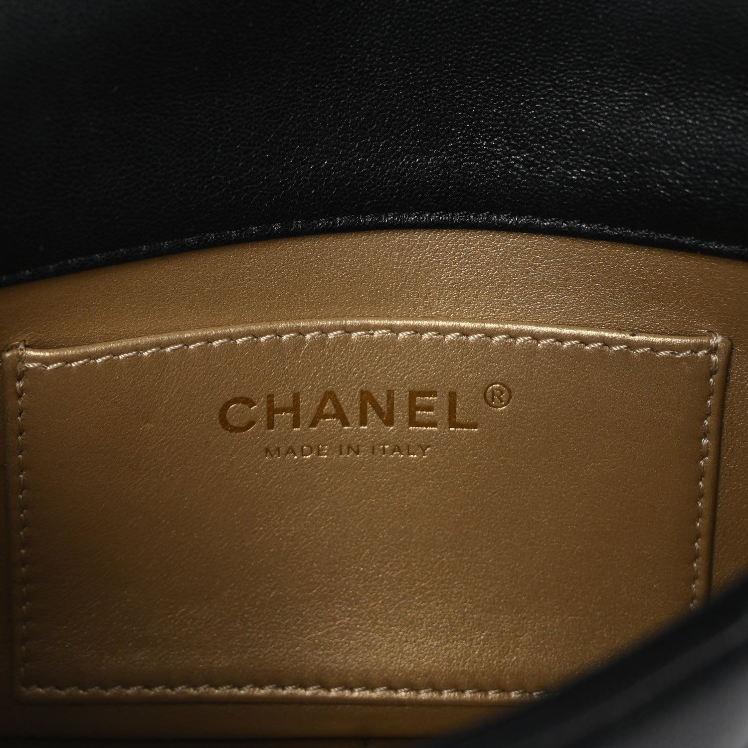 Chanel Lambskin Quilted Pearl Small Flap Black 6 of 10