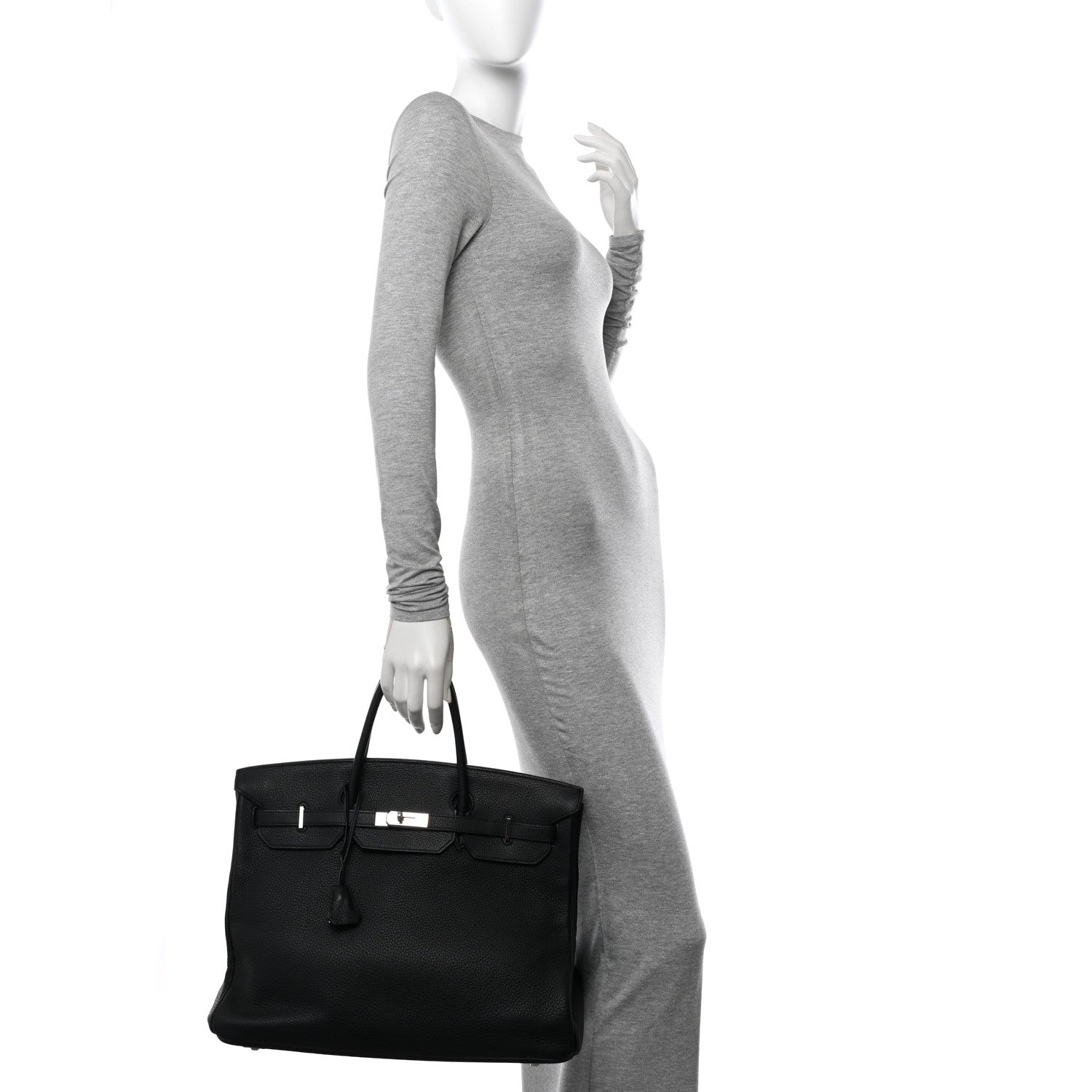 Hermes Togo Birkin 40 Black 2 of 16