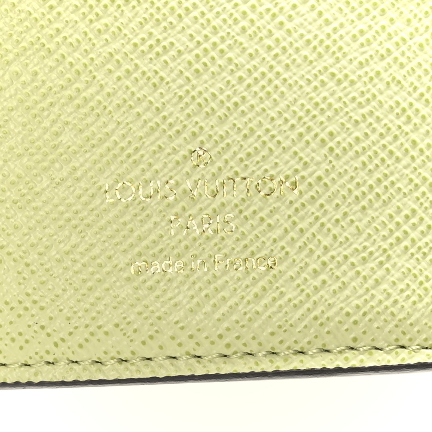 Monogram Lisa Wallet Light Green
