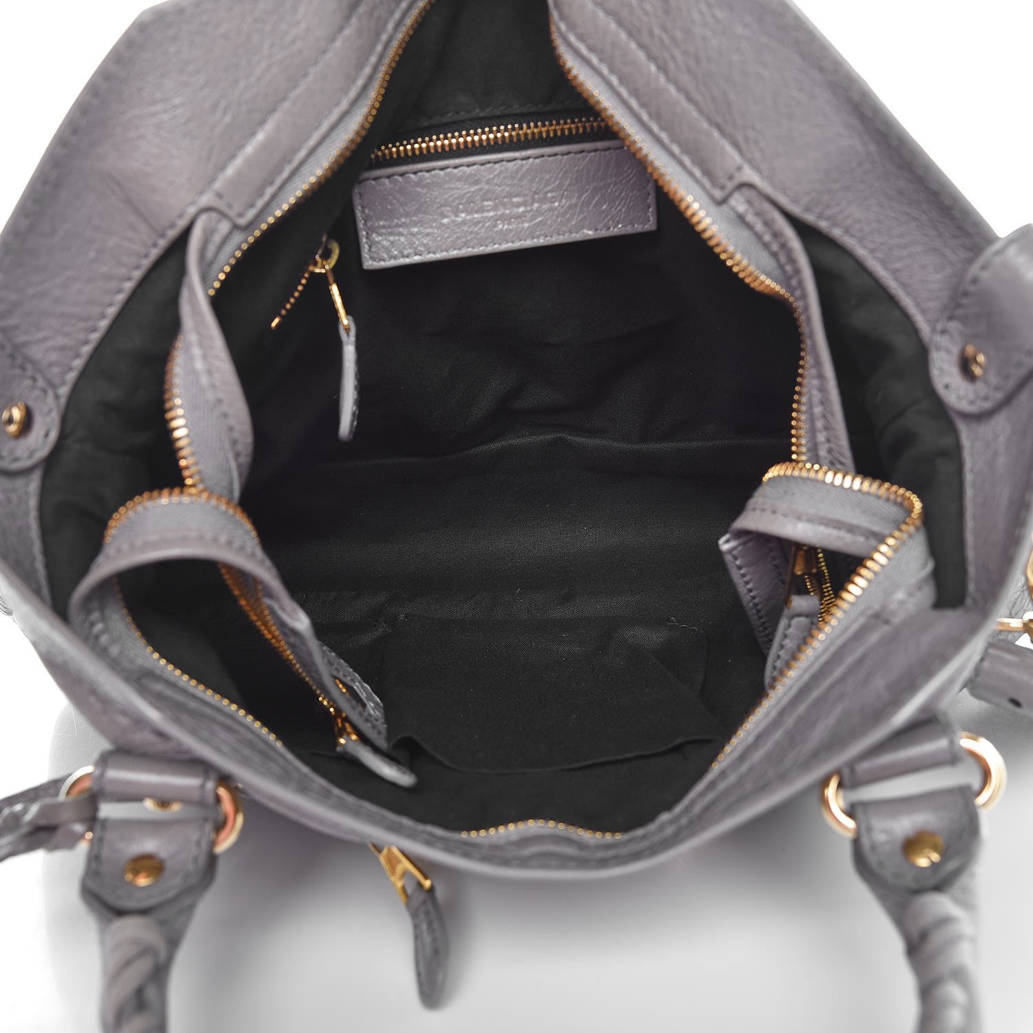 Balenciaga Agneau Giant 12 Gold Hardware Town Gris Pyrite 6 of 12