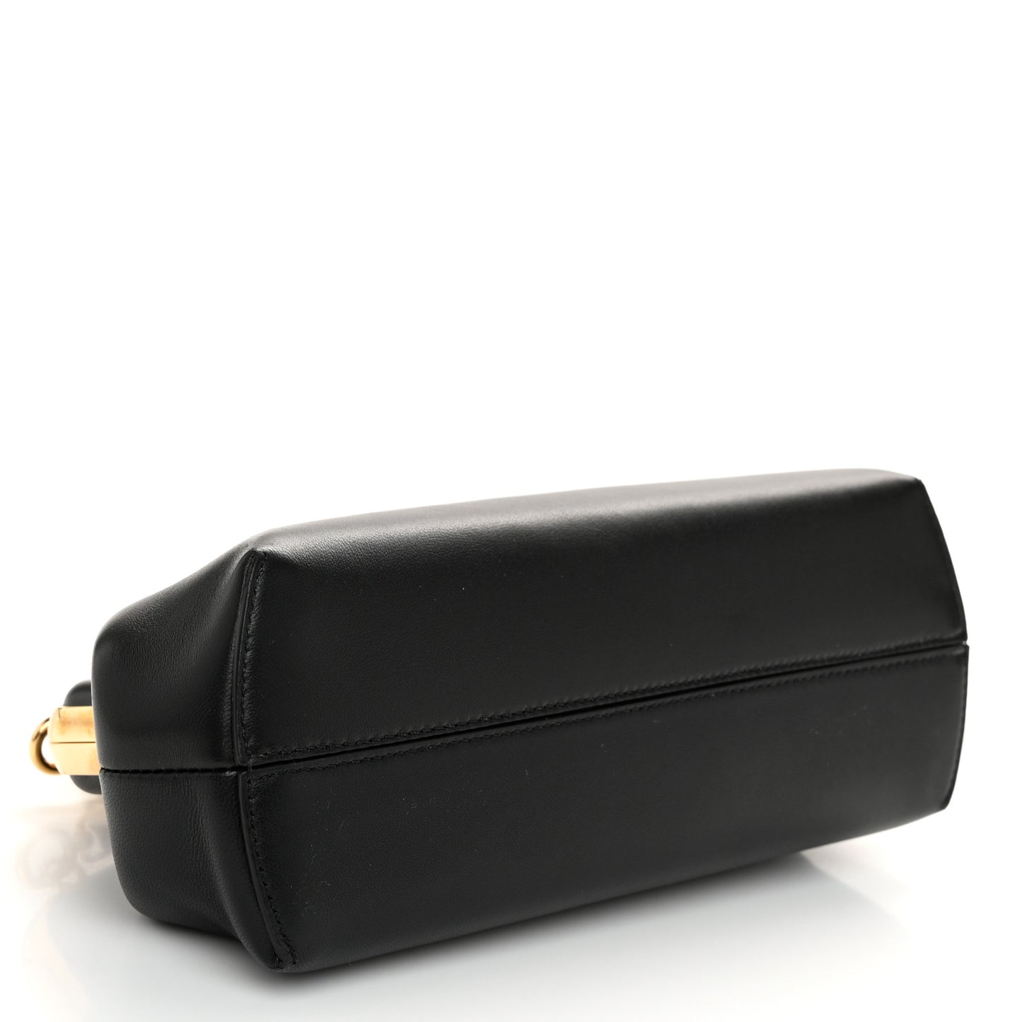 Shiny Nappa Small Fendi First Black