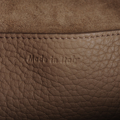 Celine Crisp Calfskin Medium Zipped Hobo Dune 6 of 7