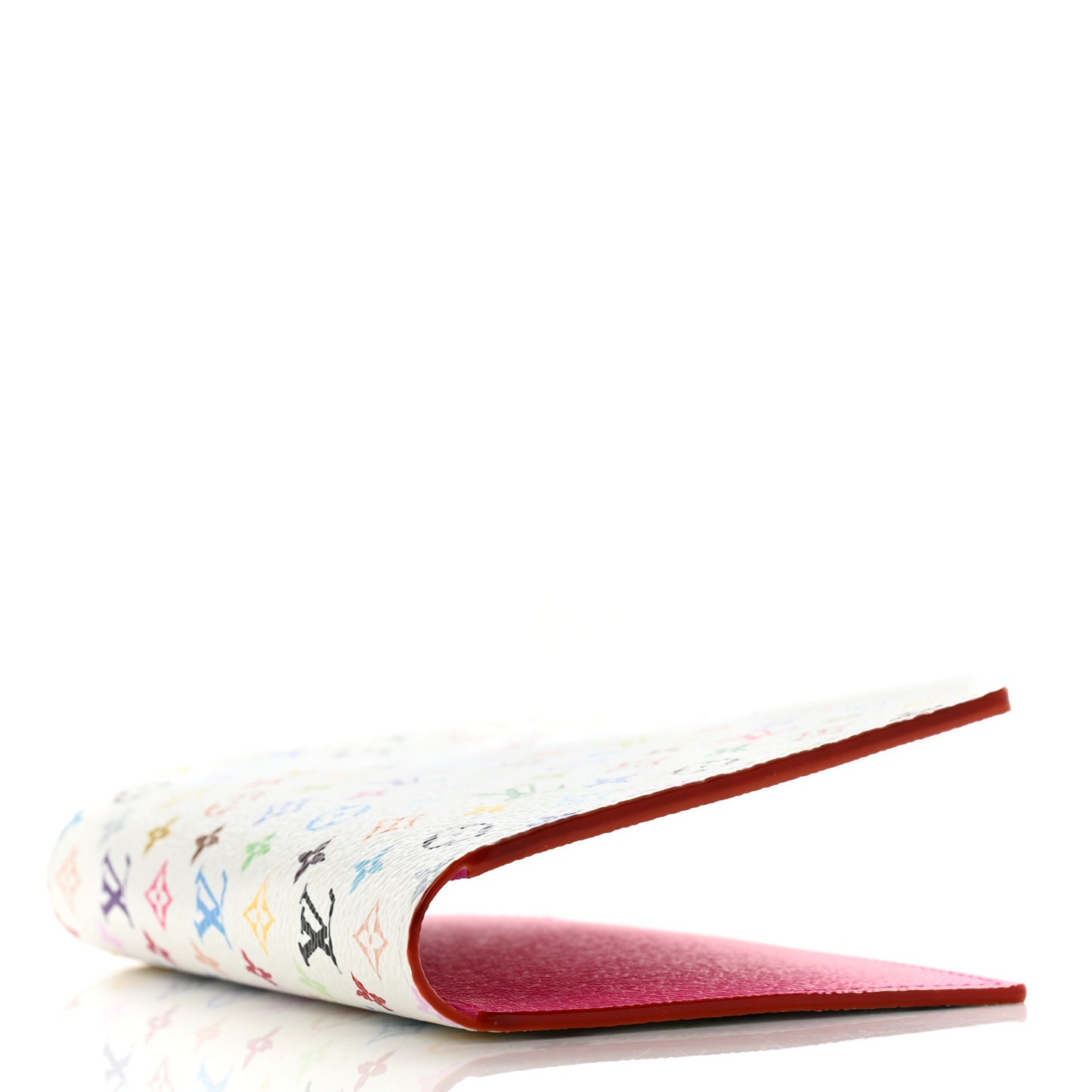LV X TM Monogram Multicolor Passport Cover White