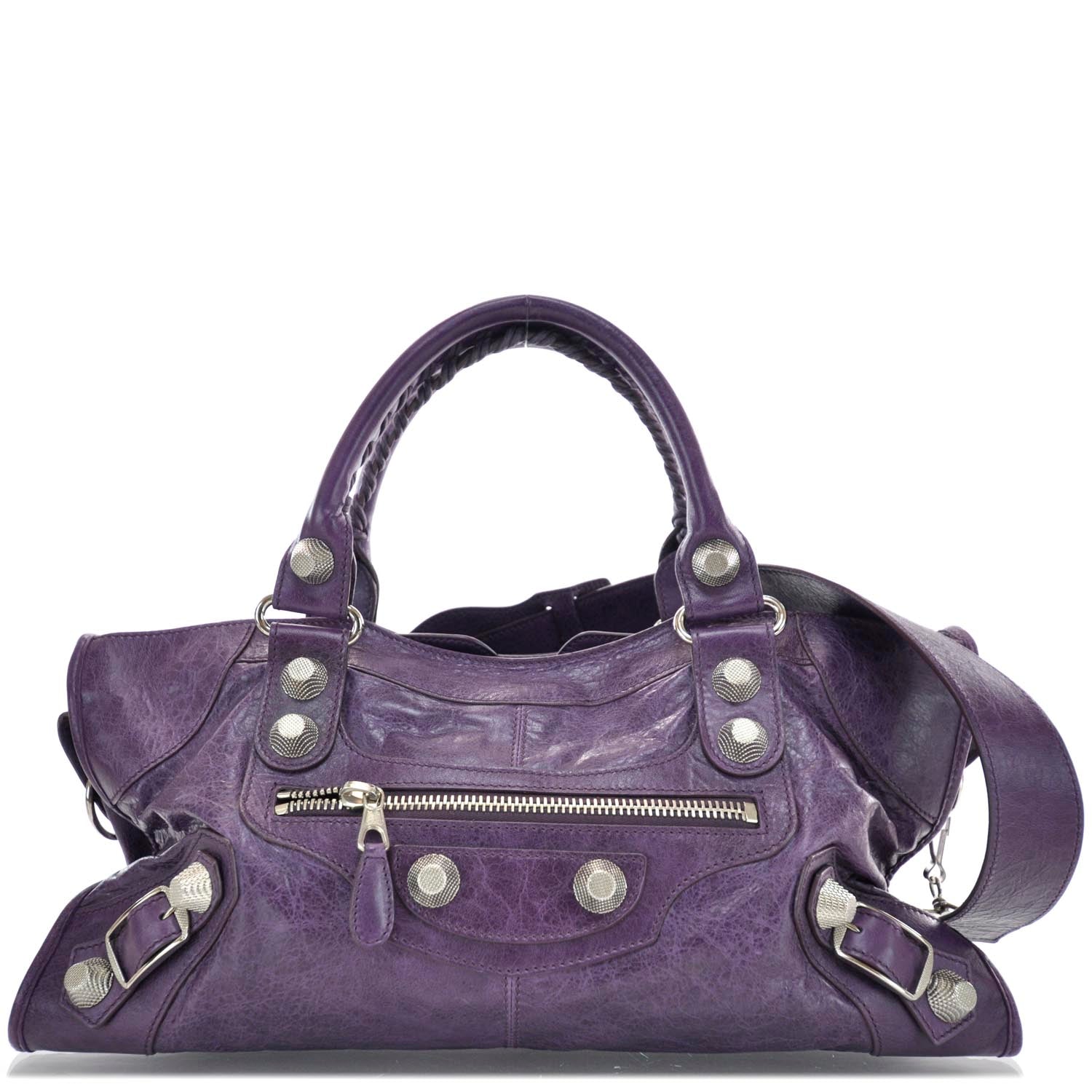 Balenciaga Agneau Giant 21 Part Time Raisin 1 of 12
