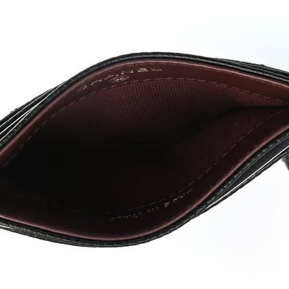 Chanel Caviar Quilted Card Holder Black 5 of 8