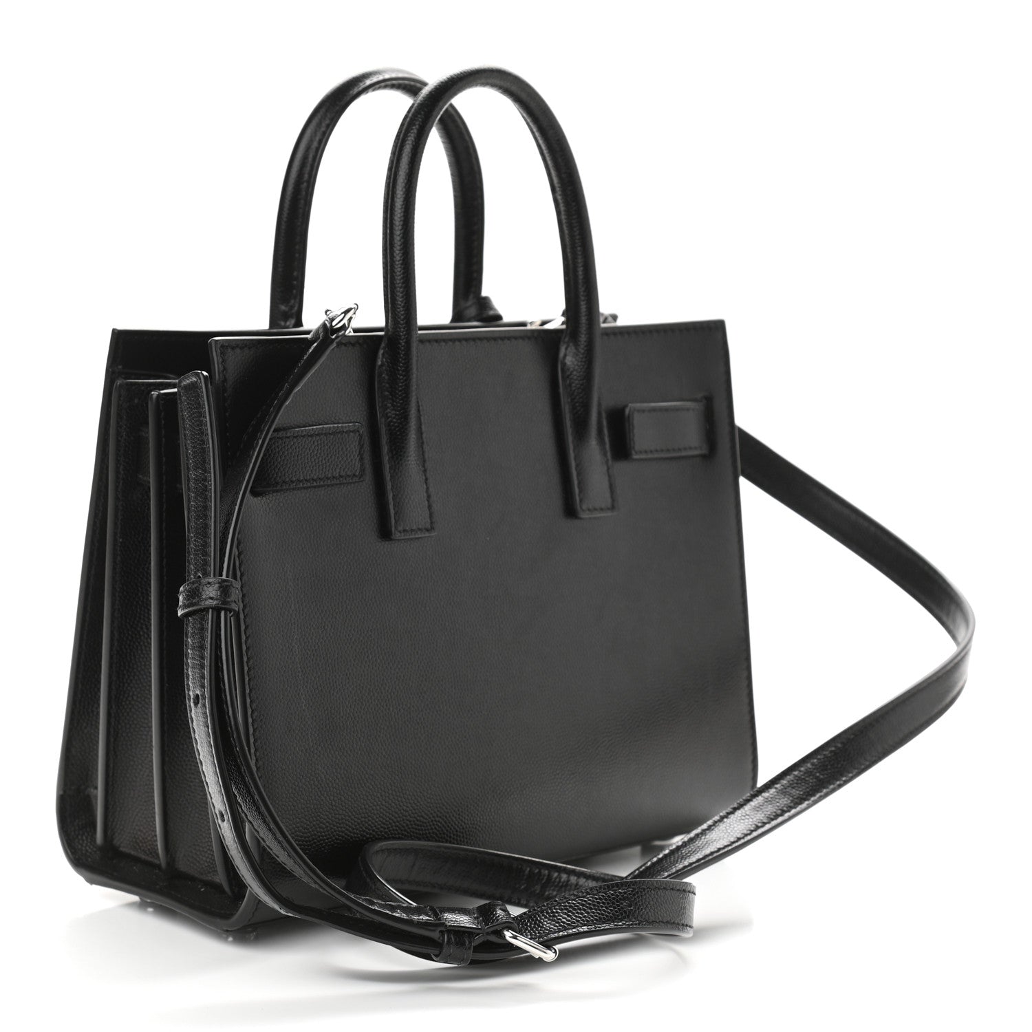 Saint Laurent Grain De Poudre Nano Sac De Jour Black 3 of 11
