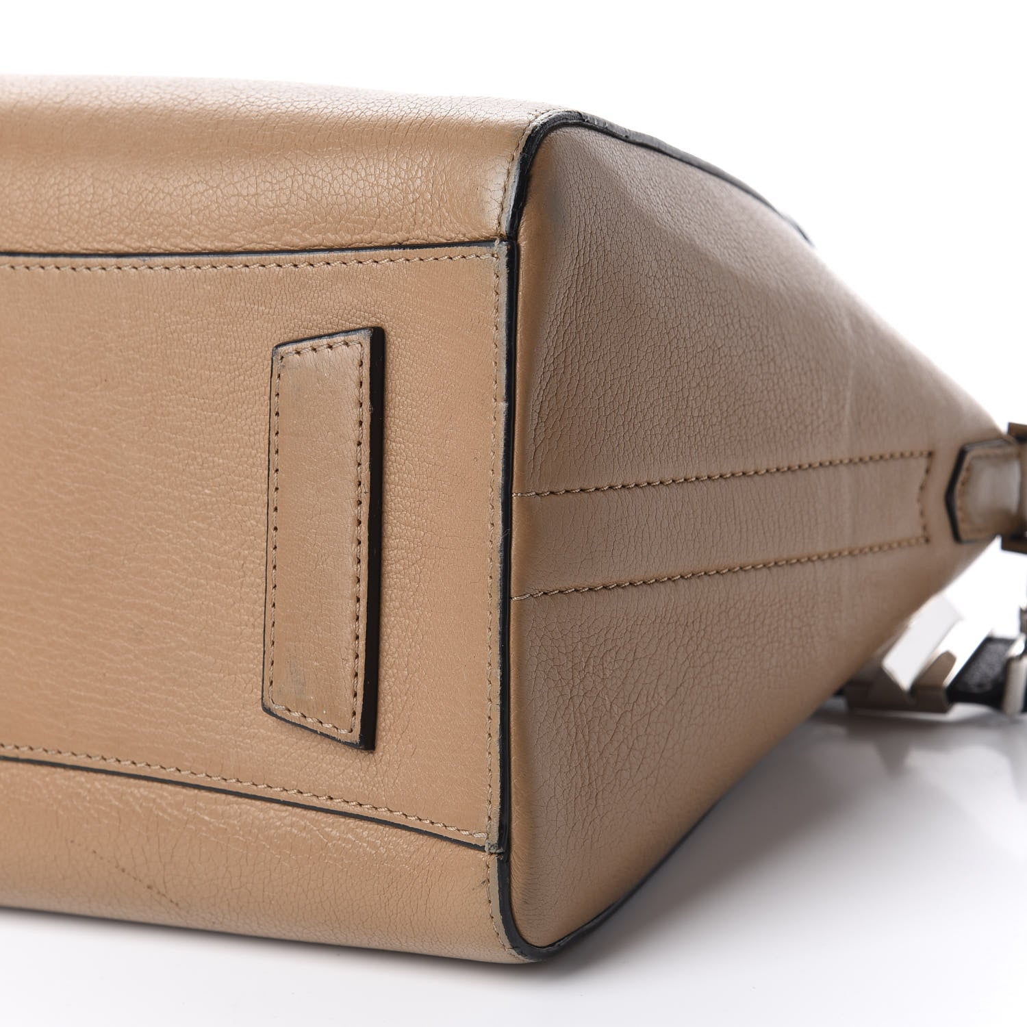 Givenchy Sugar Goatskin Small Tri-Color Antigona Beige Black Brown 8 of 10