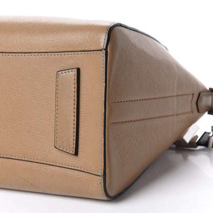 Givenchy Sugar Goatskin Small Tri-Color Antigona Beige Black Brown 8 of 10