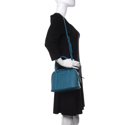 Gucci Microguccissima Mini Dome Bag Deep Cobalt 2 of 10