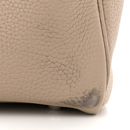 Hermes Taurillon Clemence Victoria II 35 Gris Tourterelle 11 of 12