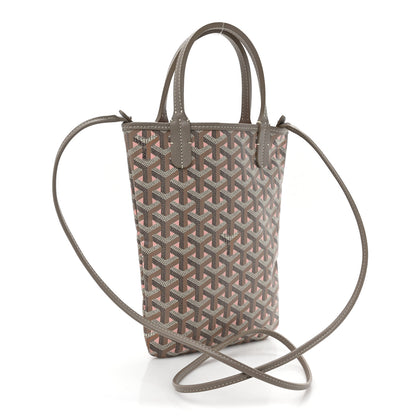 Goyard Goyardine Poitiers Claire Voie Tote Grege Powder Pink 3 of 10