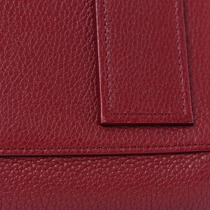 Saint Laurent Grained Calfskin Small Supple Sac De Jour Dark Pallisandre 11 of 17