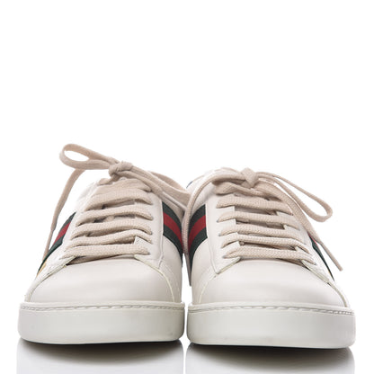 Gucci X SEGA Calfskin Ayers Web Guccy Womens Ace Sneakers 39 White 2 of 12