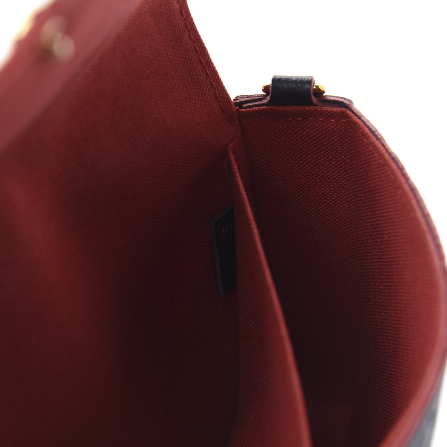 Louis Vuitton Empreinte Pochette Felicie Chain Wallet Marine Rouge 10 of 12