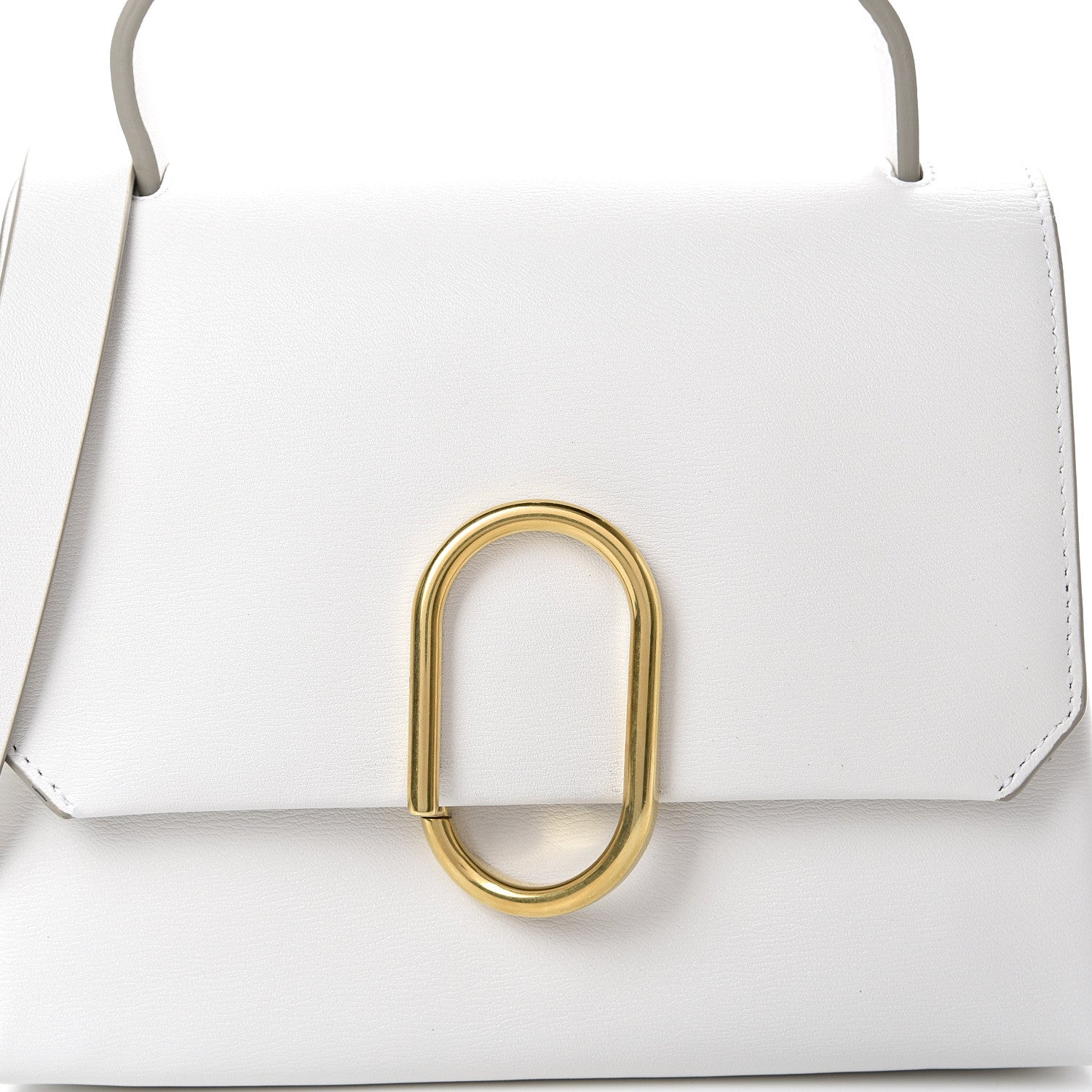 3.1 Phillip Lim 3.1 Smooth Calfskin Mini Alix Top Handle Satchel White 6 of 10