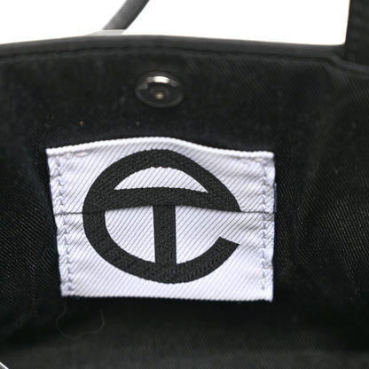 Telfar Vegan Leather Small Shopping Bag Black 6 of 9