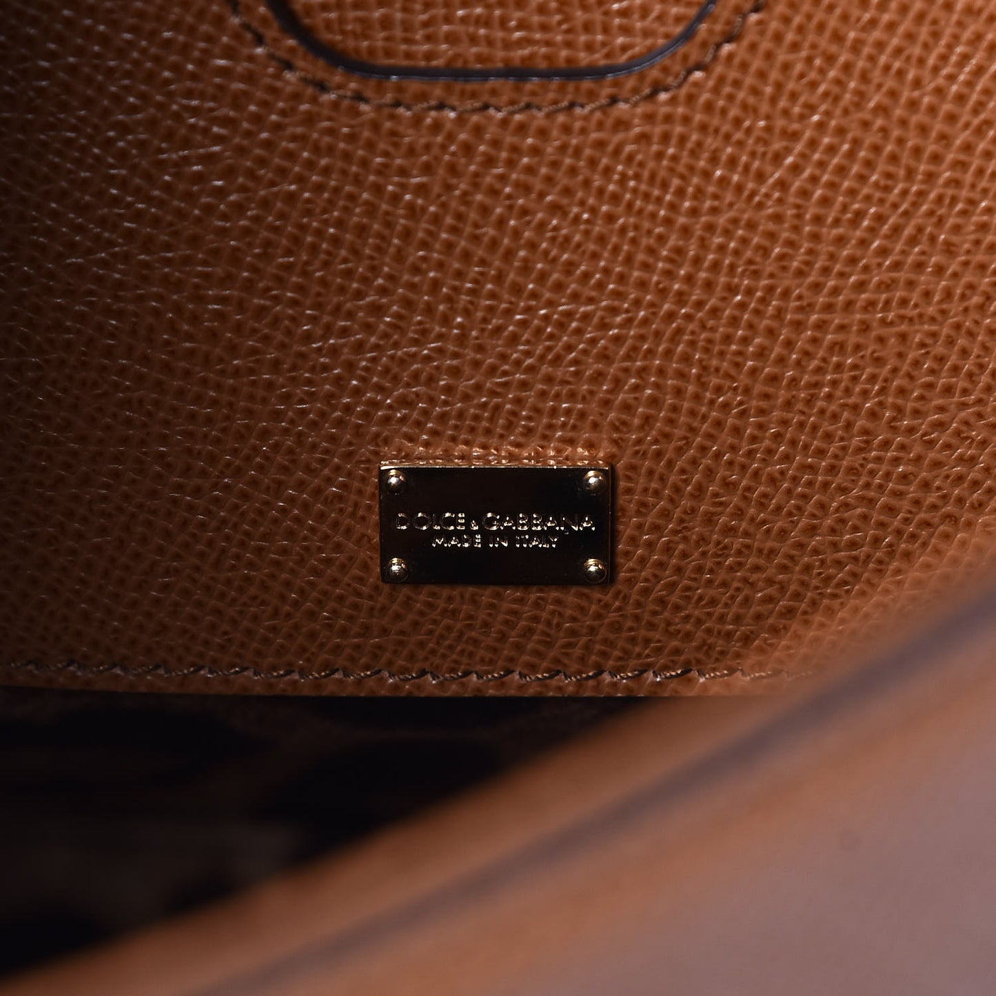Dauphine Large Miss Sicily Satchel Caramello