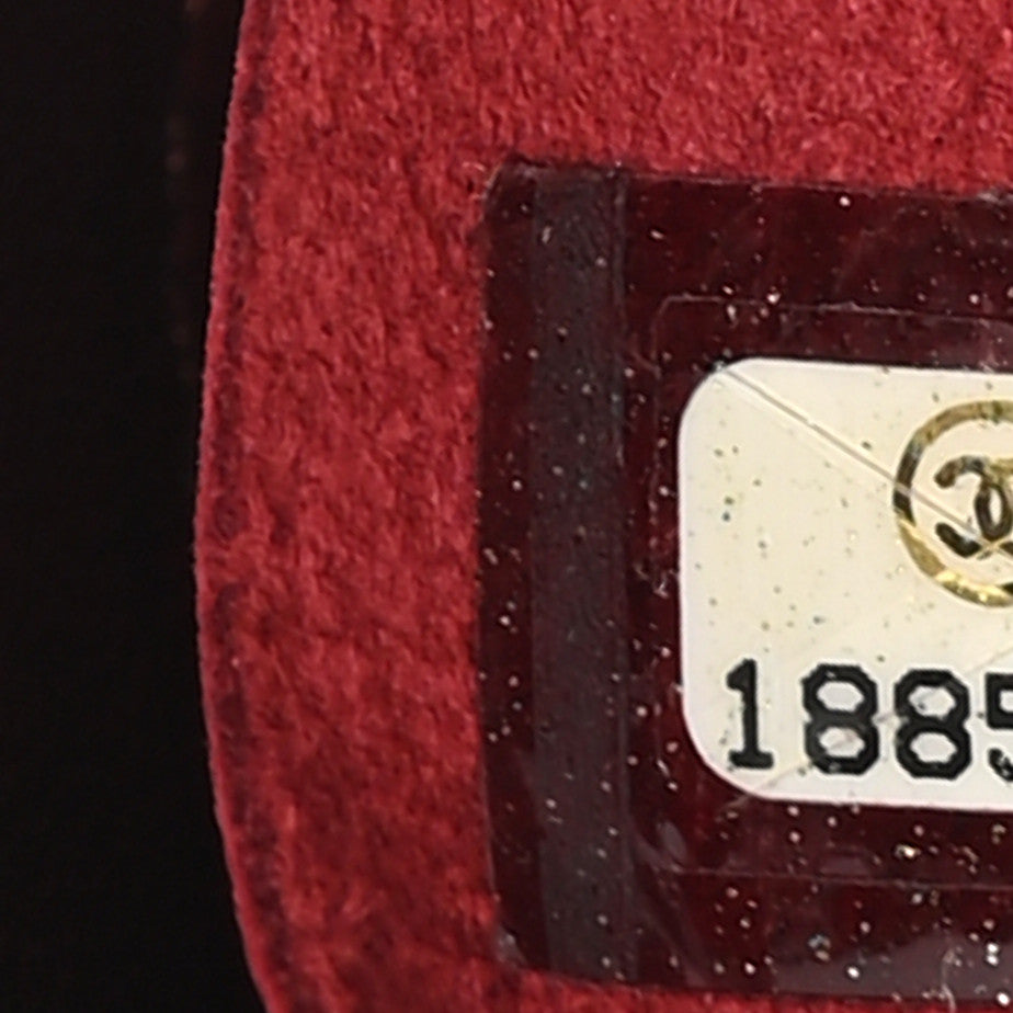 Lambskin Quilted Chanel 3 Accordion Flap Bag Red