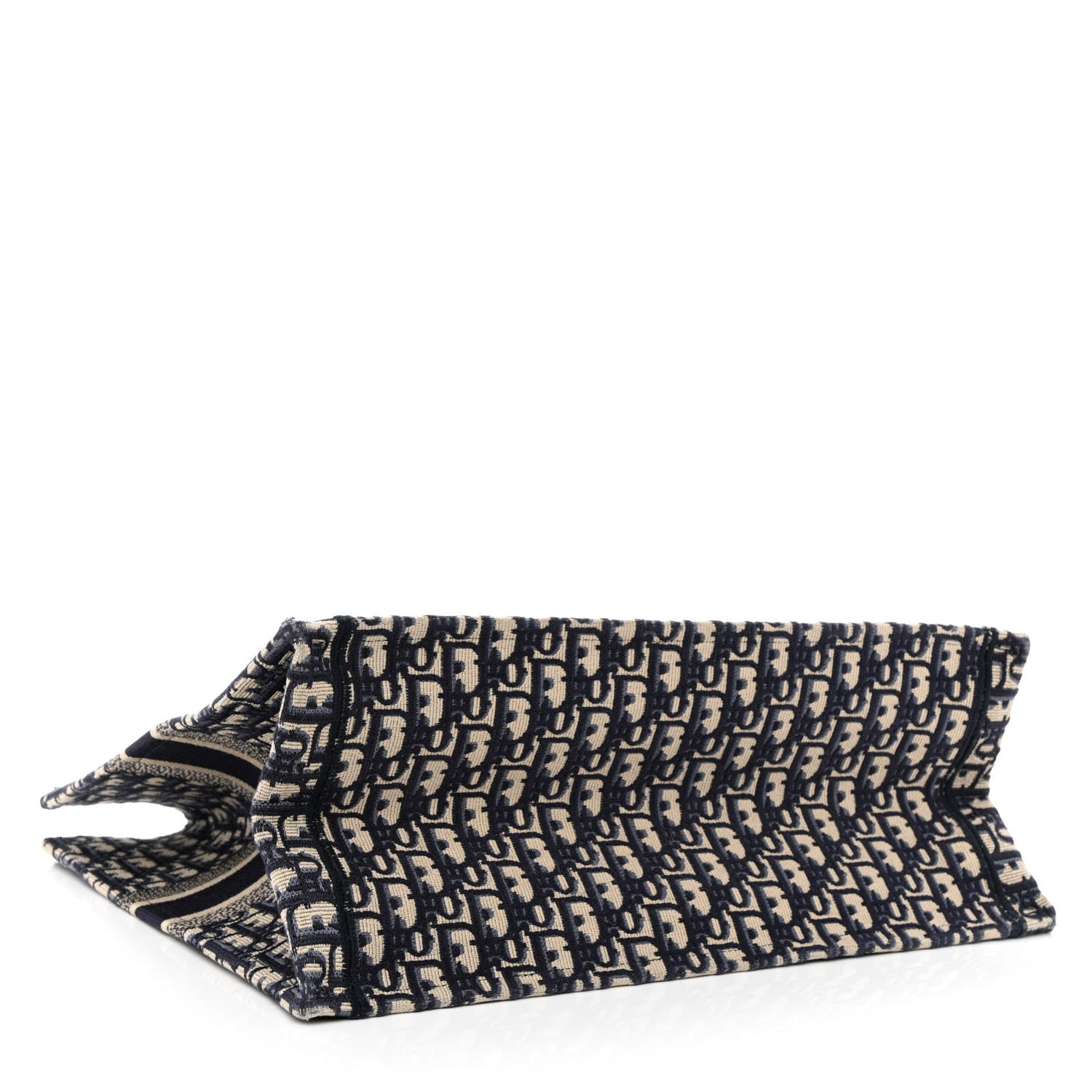 Christian Dior Oblique Large Book Tote Blue Multicolor 4 of 10