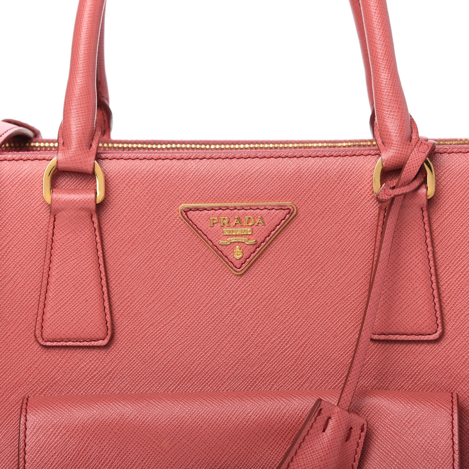 Prada Saffiano Lux Galleria Front Pocket Tote Tamaris 10 of 11
