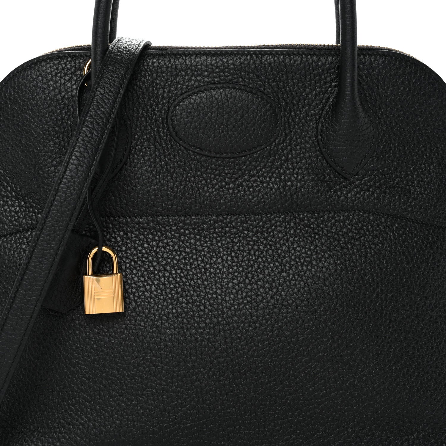 Hermes Taurillon Clemence Bolide 31 Black 8 of 10