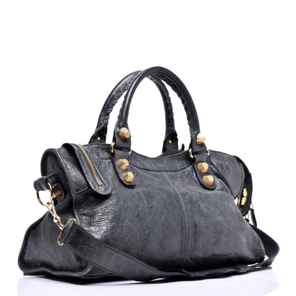 Balenciaga Agneau Giant 21 Gold Hardware Part Time Anthracite 5 of 18