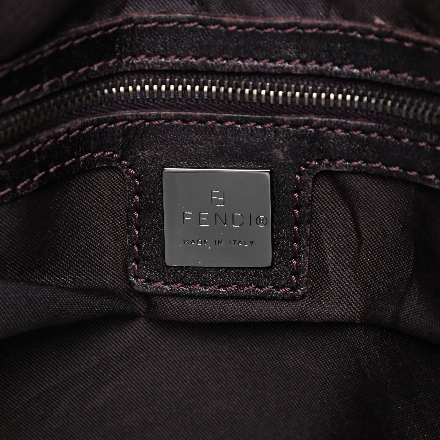 Fendi Zucca Shoulder Bag Tobacco 8 of 10