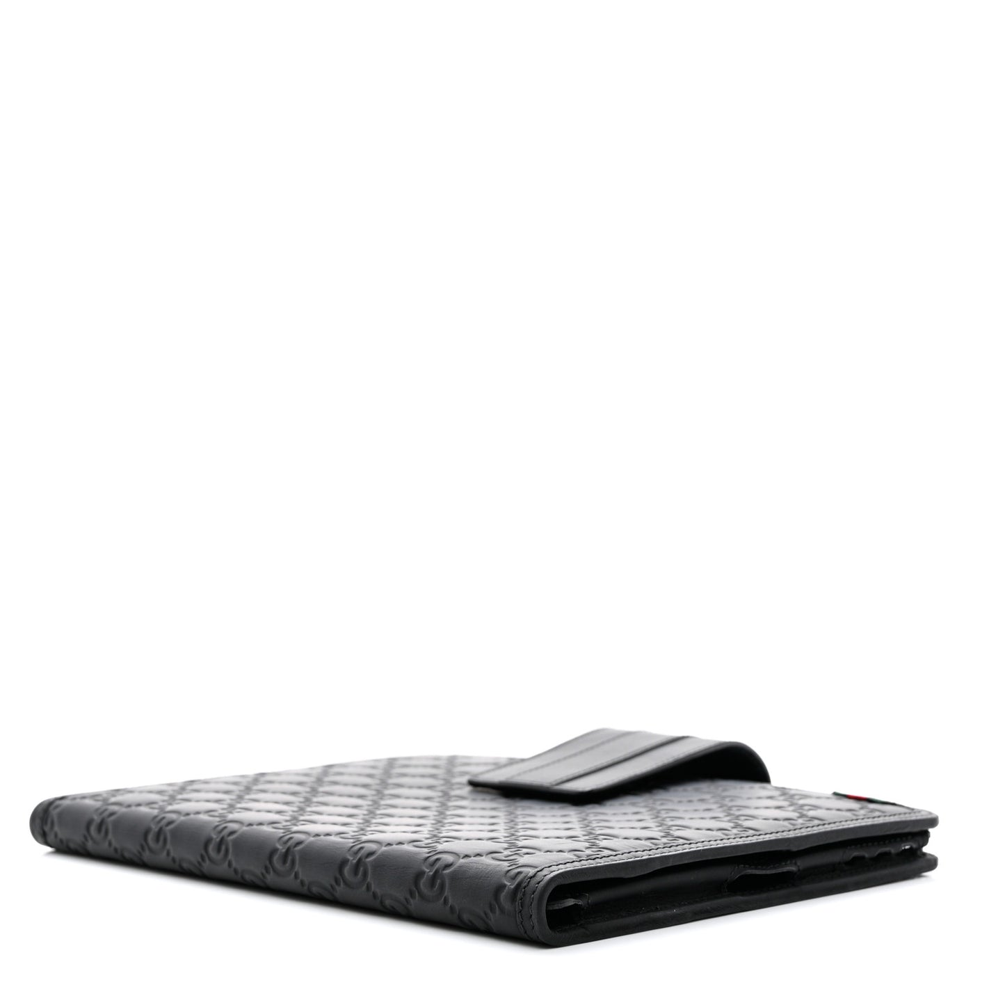Rubber Guccissima Web Ipad Case Black