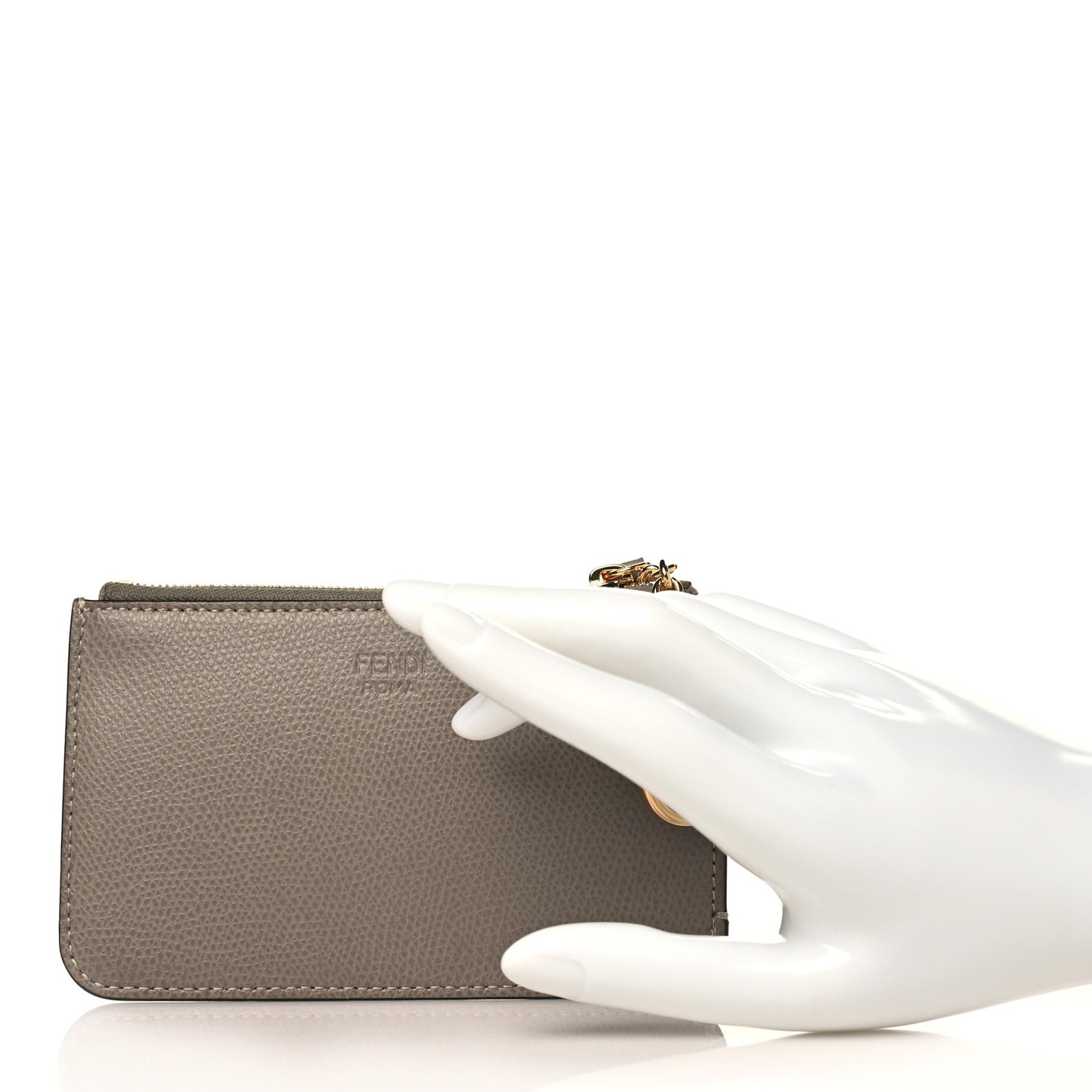 Vitello Cruise Coin Pouch Key Case Tortora