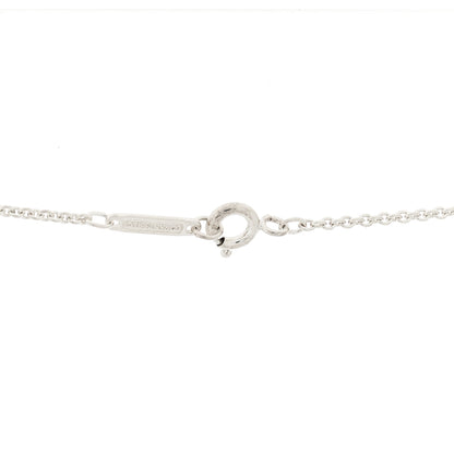 Tiffany Sterling Silver 1837 Square Pendant Necklace 5 of 5