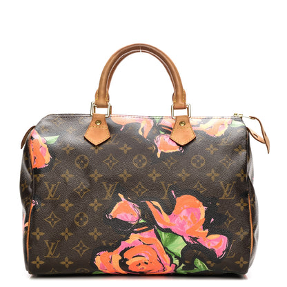 Louis Vuitton Monogram Roses Speedy 30 1 of 8