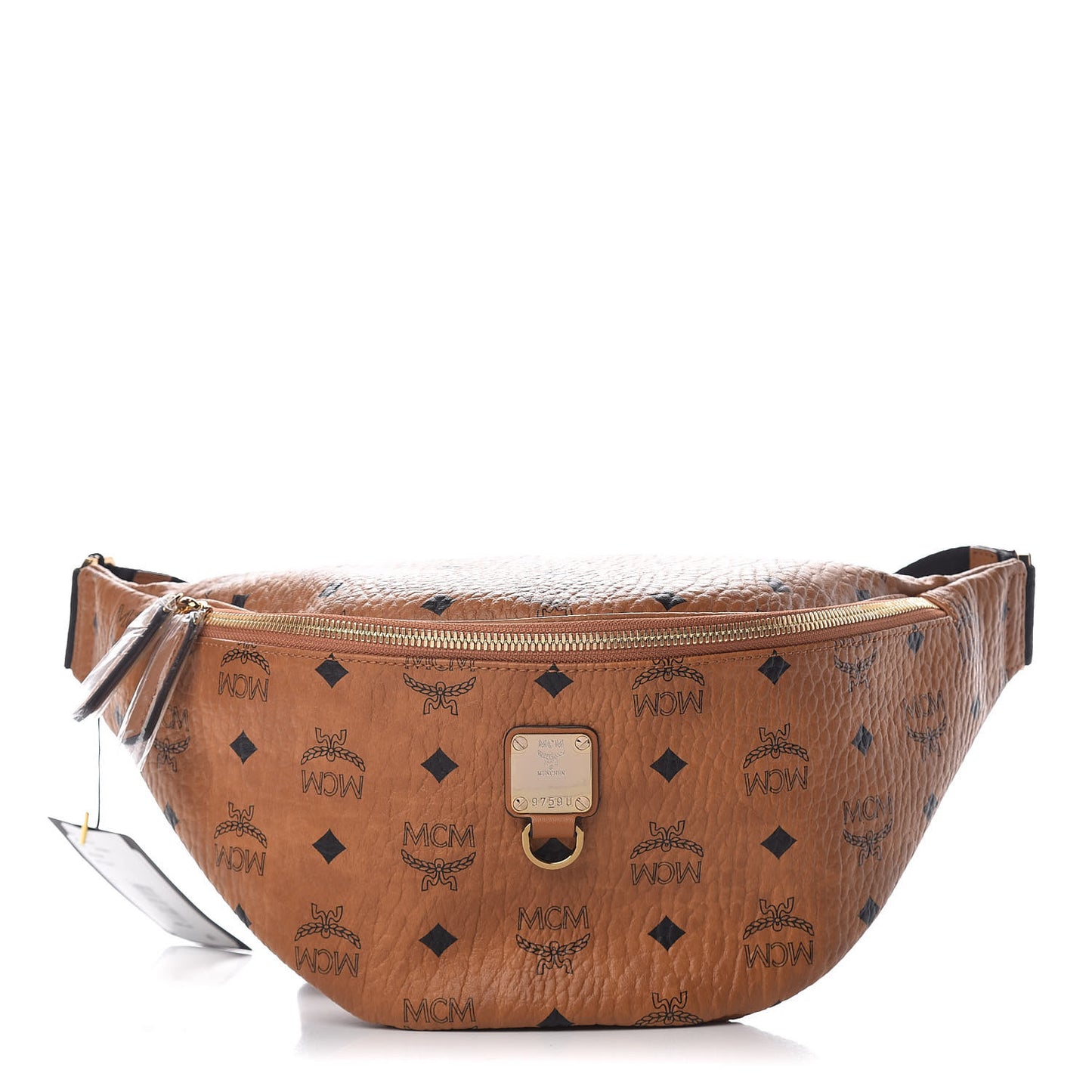 Visetos Medium Fusten Belt Bag Cognac