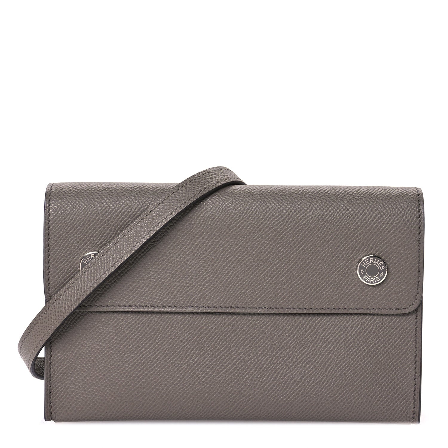 Hermes Epsom Hermesnap Wallet Etain 1 of 11