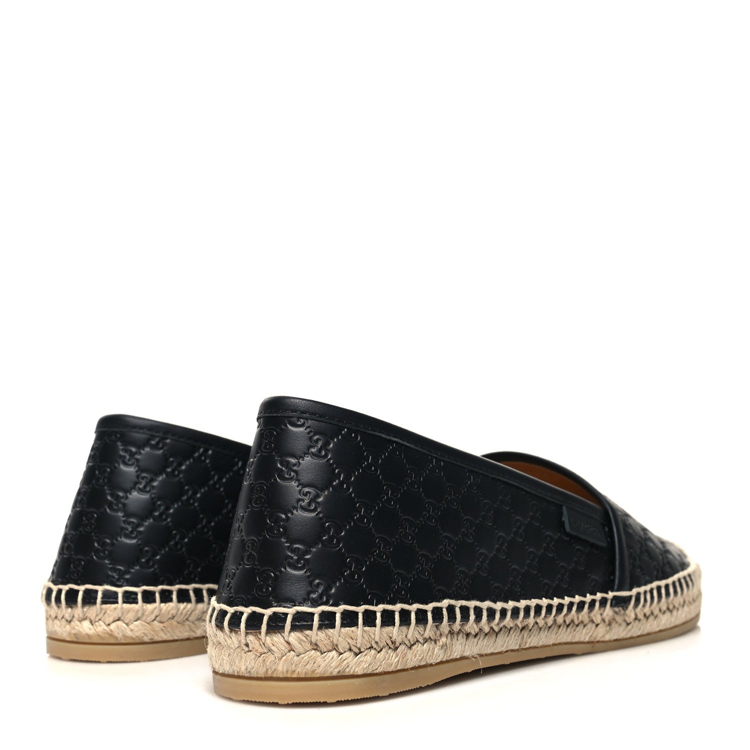 Gucci Microguccissima Signature Espadrilles 40 Black 4 of 8