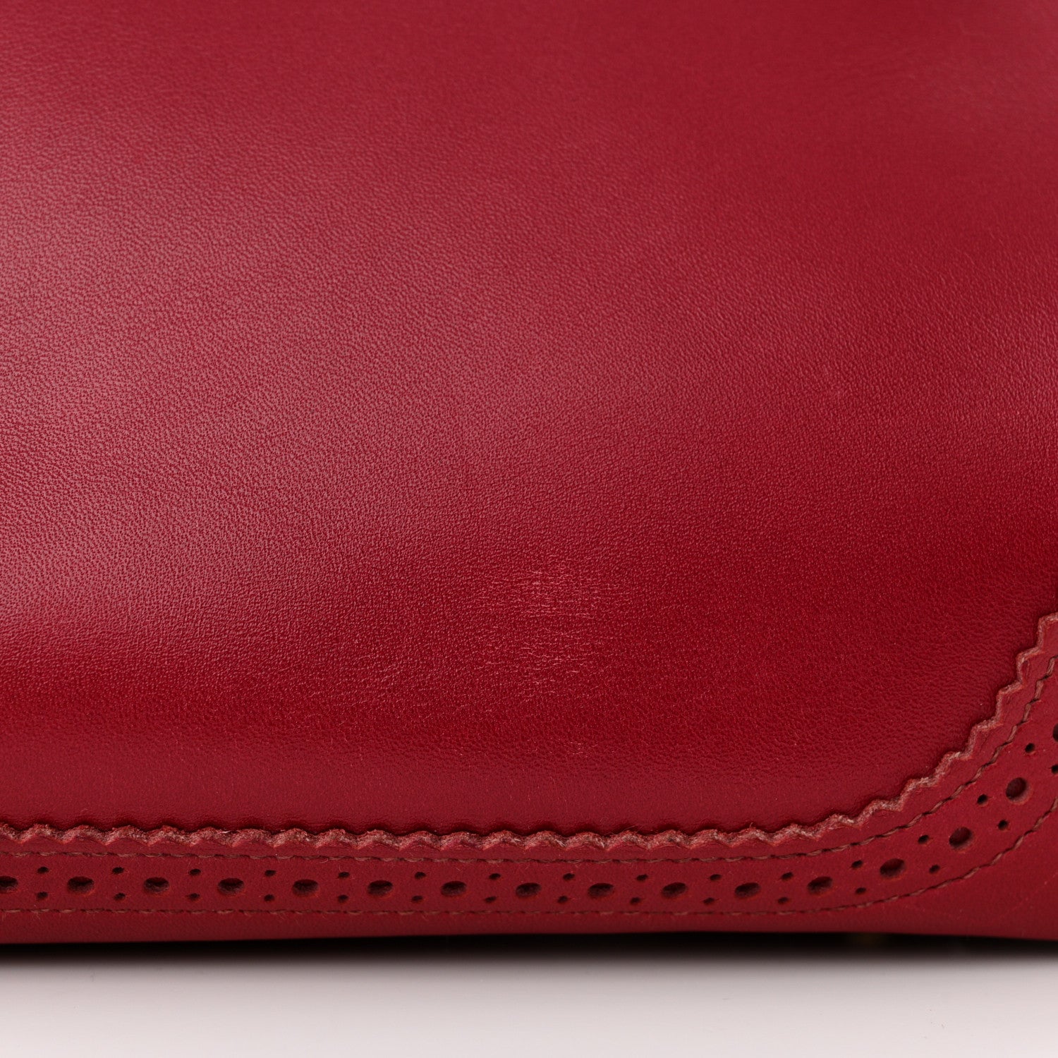 Hermes Tadelakt Ghillies Birkin 35 Rubis 12 of 20