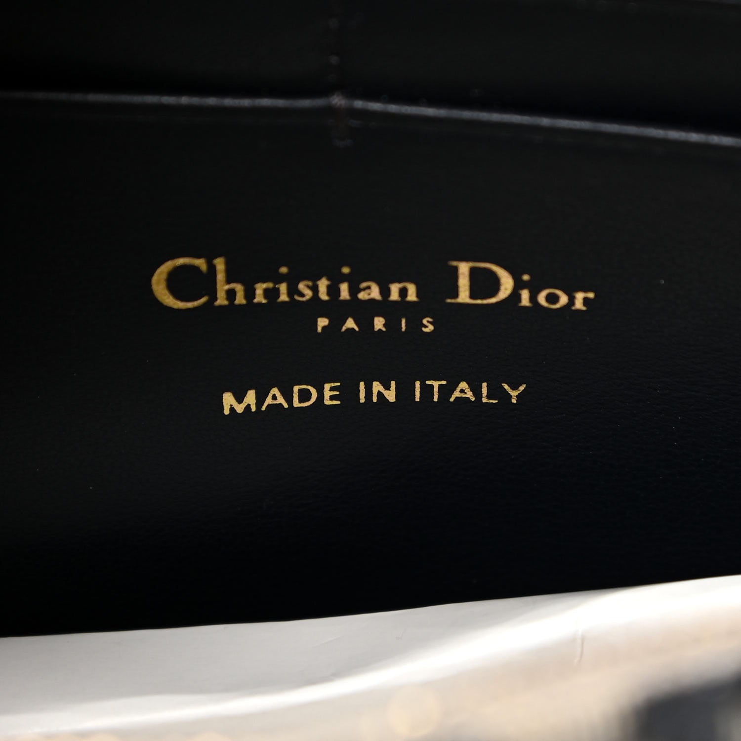 Christian Dior Oblique Saddle Chain Pouch Blue 6 of 11