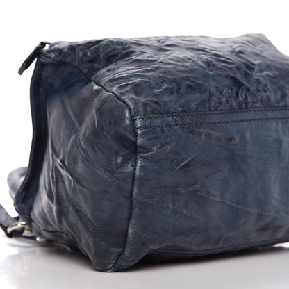 Givenchy Tumbled Sheepskin Small Pandora Navy 6 of 12