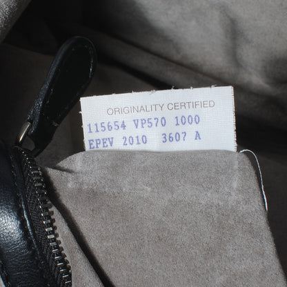 Bottega Veneta Nappa Intrecciato Large Veneta Plisse Hobo Nero Black 8 of 9