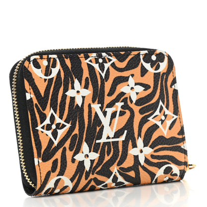 Louis Vuitton Monogram Giant Jungle Zippy Coin Purse Black 3 of 8