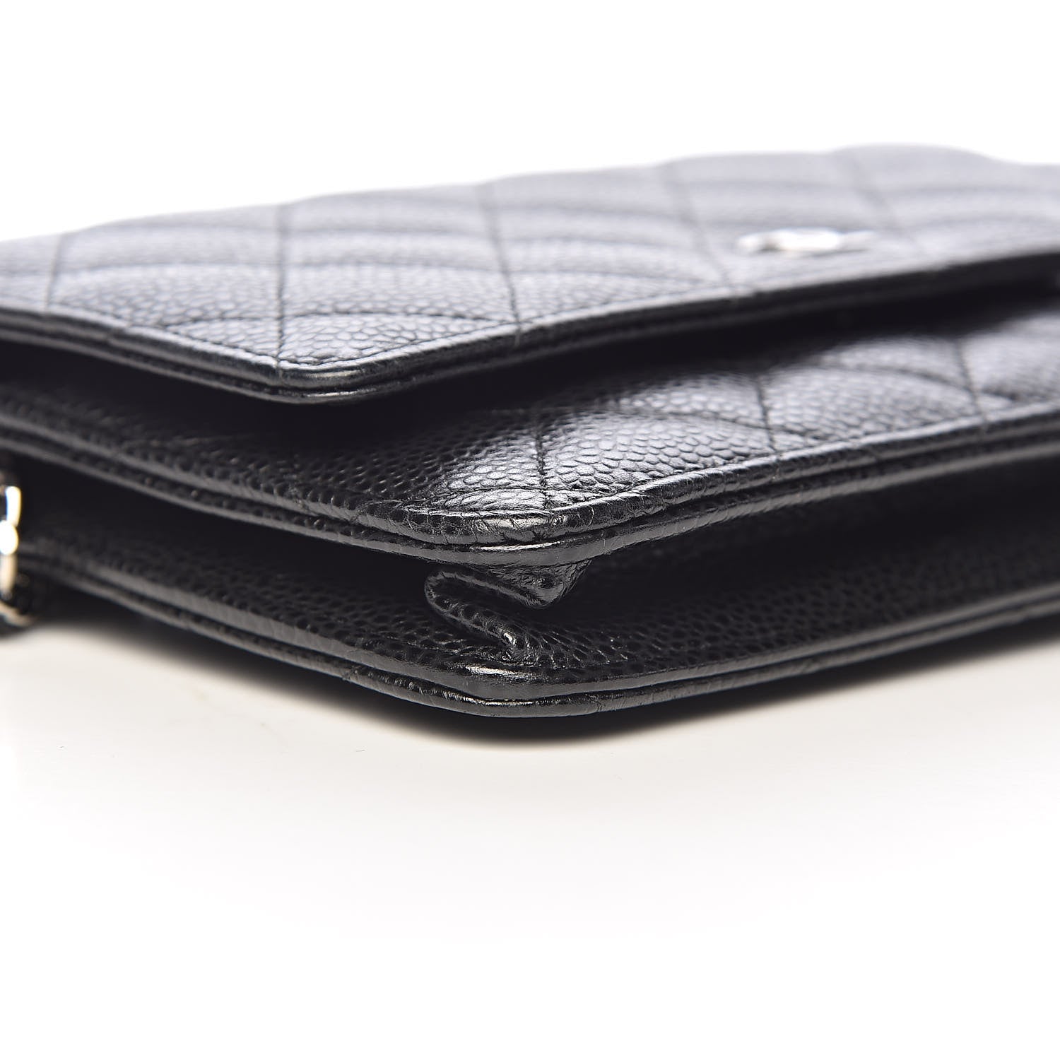 Chanel Caviar Quilted Wallet On Chain WOC Black 9 of 11